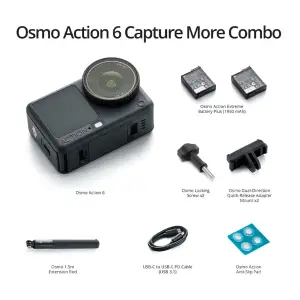 Екшн-камера DJI Osmo Action 6 Capture More Combo