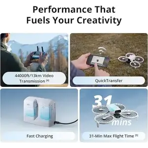 Квадрокоптер DJI Flip Two-Battery Combo (Drone Only)
