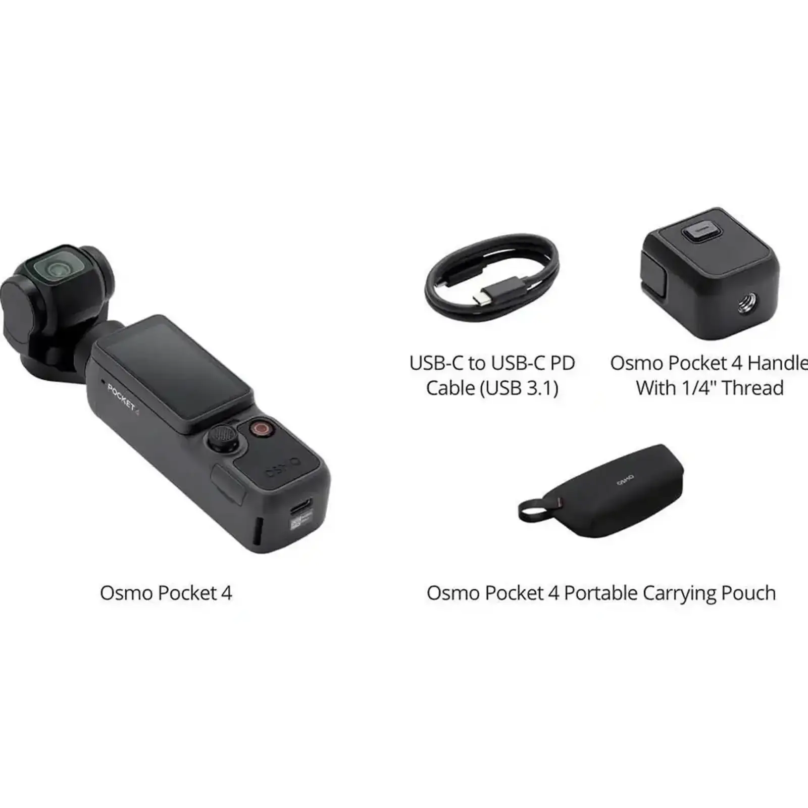 Екшн-камера DJI Osmo Pocket 4 Essential Combo