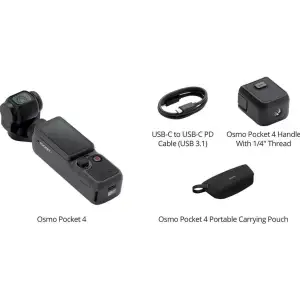 Екшн-камера DJI Osmo Pocket 4 Essential Combo