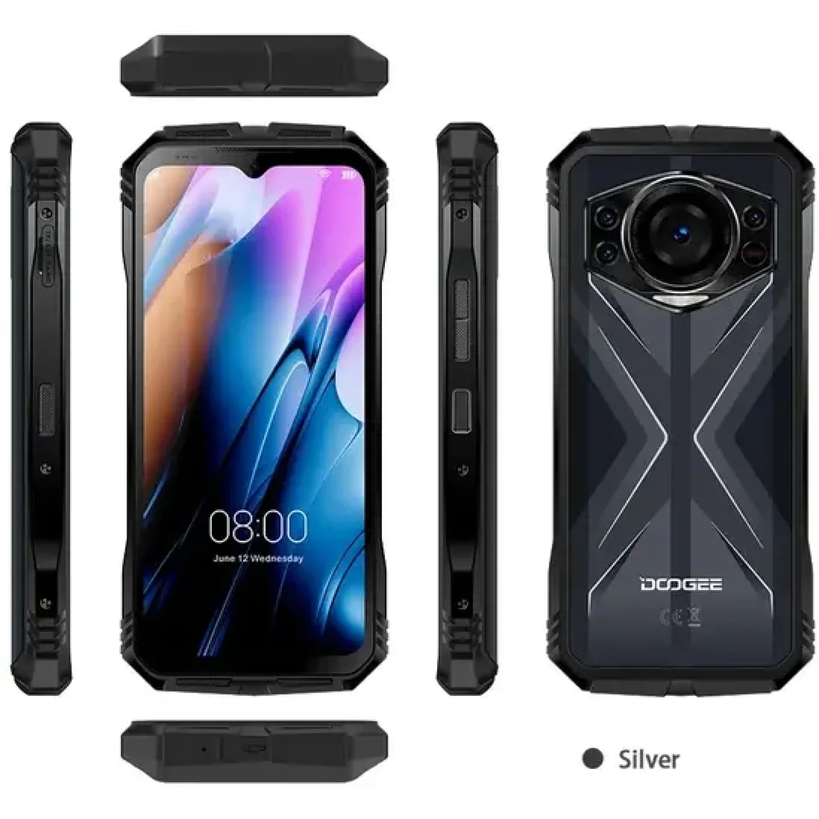 Смартфон Doogee S118 12/512Gb Silver EU