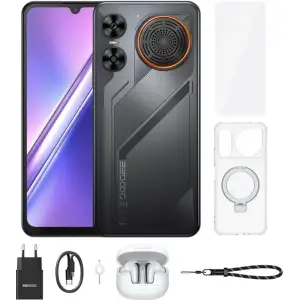 Смартфон Doogee M30 VIP Edition 6/256Gb Graphite Black EU