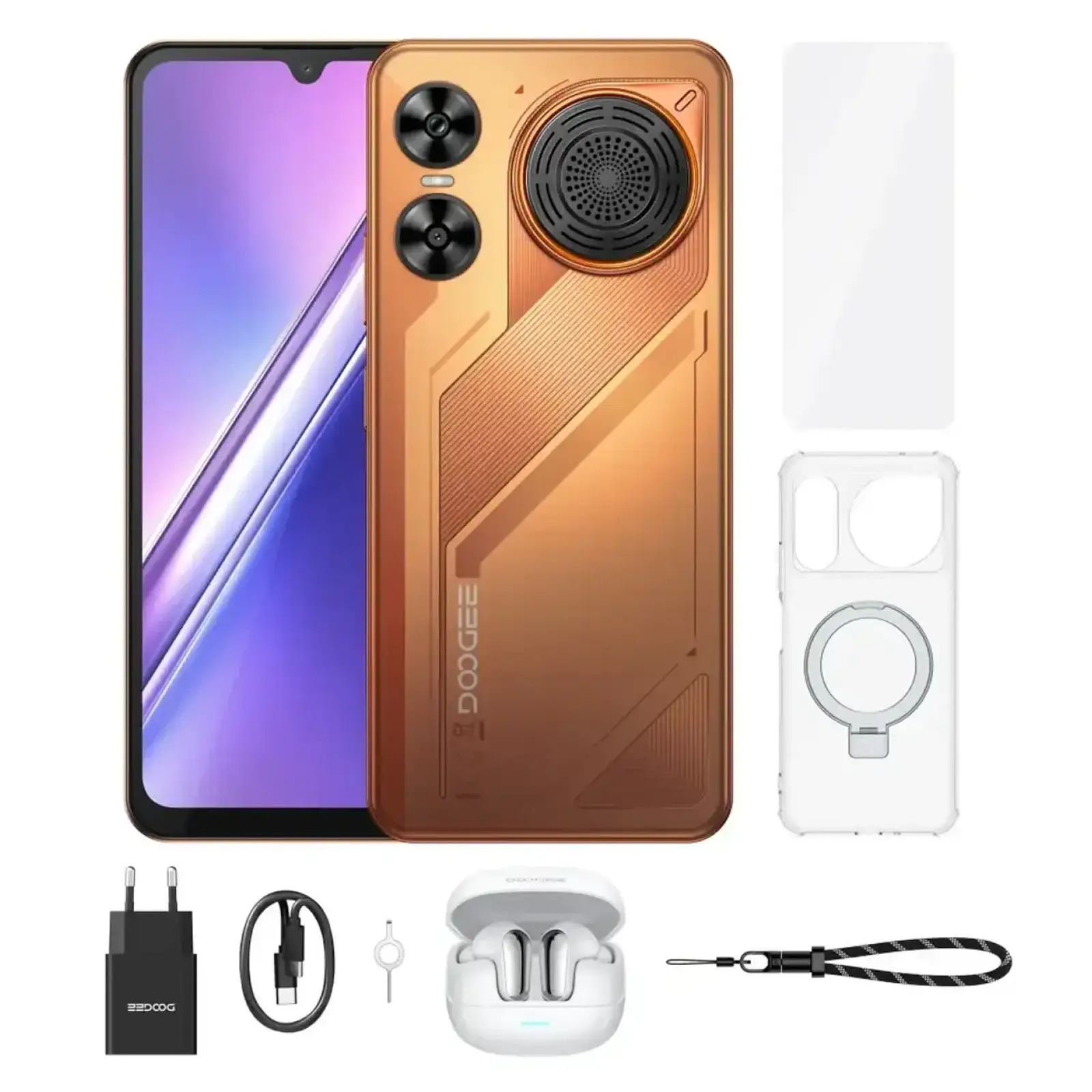 Смартфон Doogee M30 VIP Edition 6/256Gb Solar Orange EU