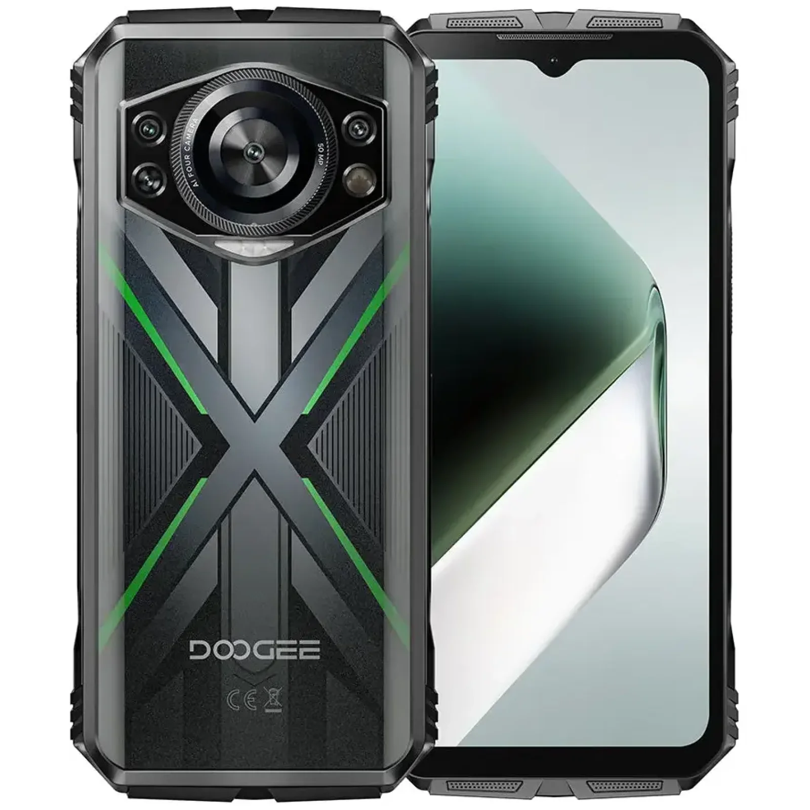 Смартфон Doogee S Cyber Pro 12/512Gb Emerald Green EU