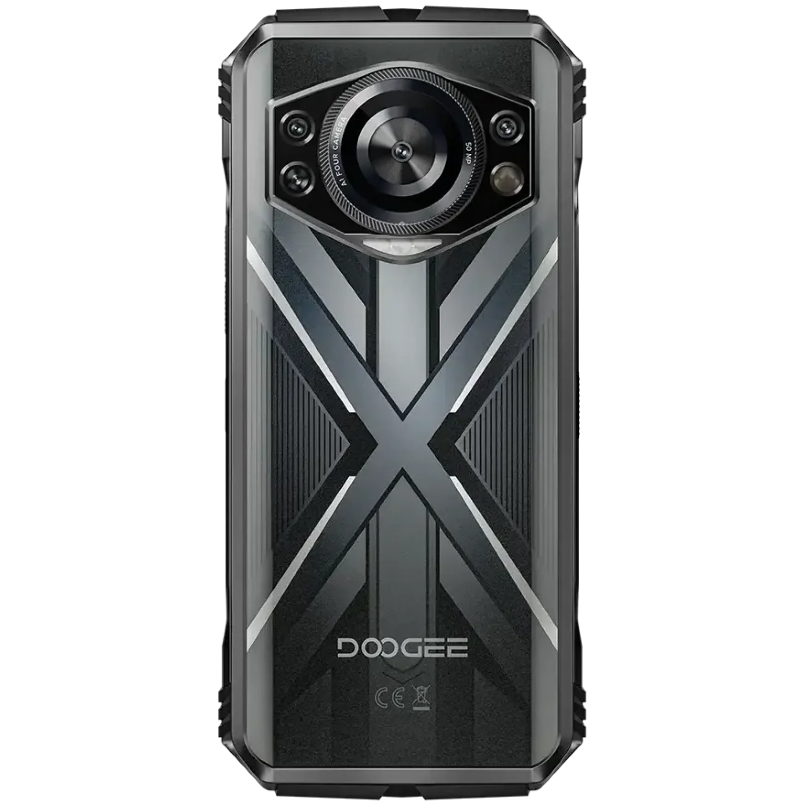 Смартфон Doogee S Cyber Pro 12/512Gb Icy Silver EU
