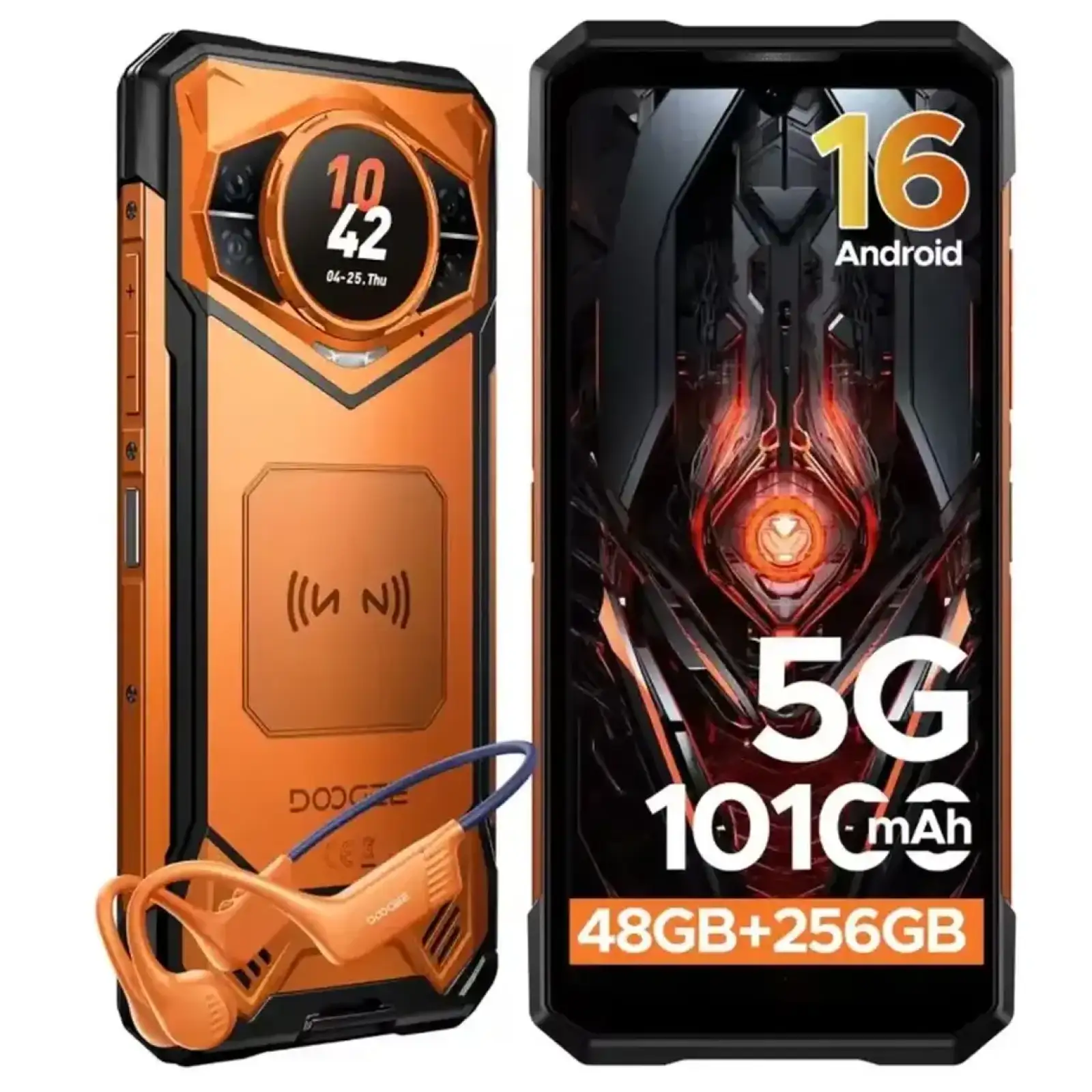 Смартфон Doogee S200 VIP Edition 12/256GB Cosmic Orange EU