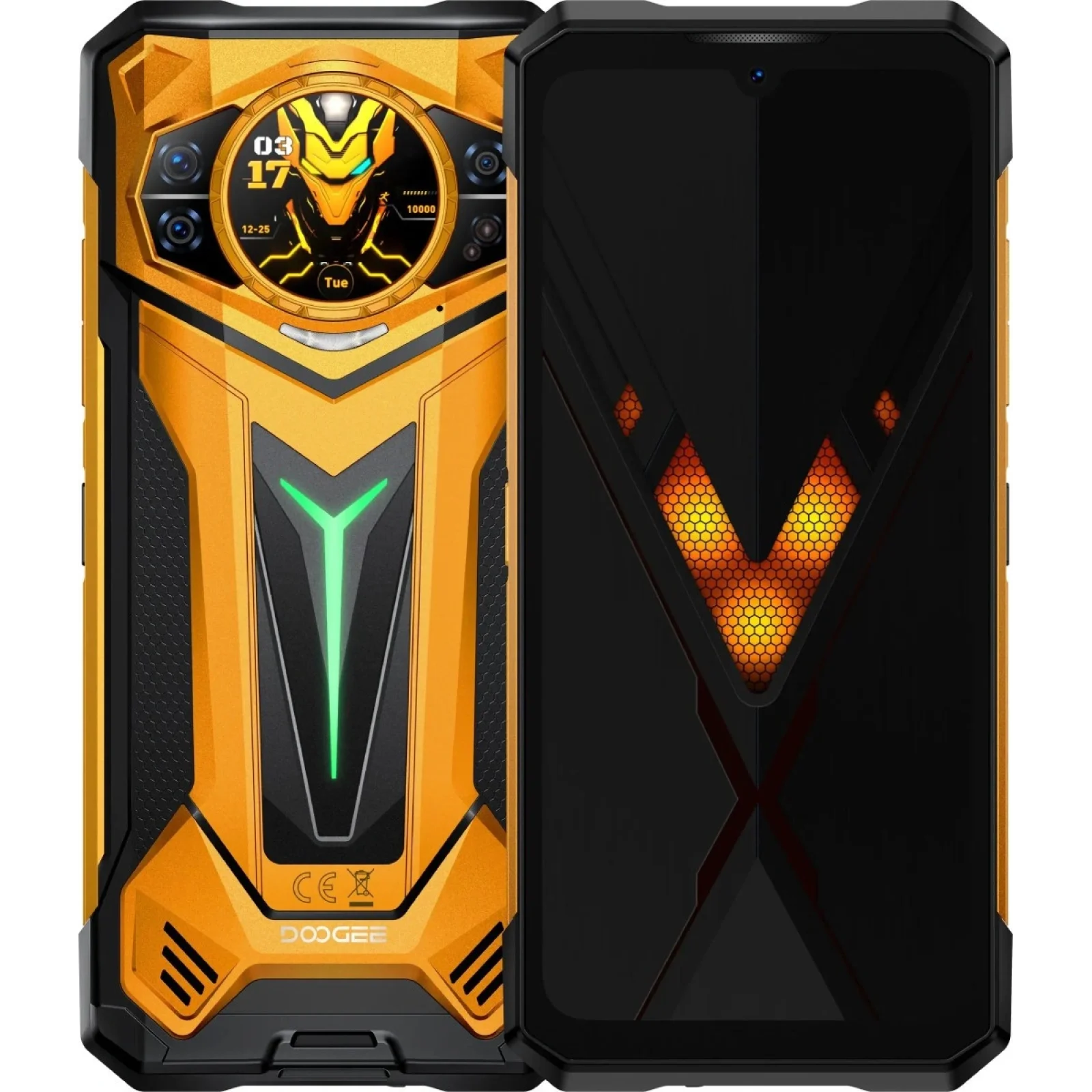 Смартфон Doogee S200 Ultra 12/1TB Dazzling Yellow EU