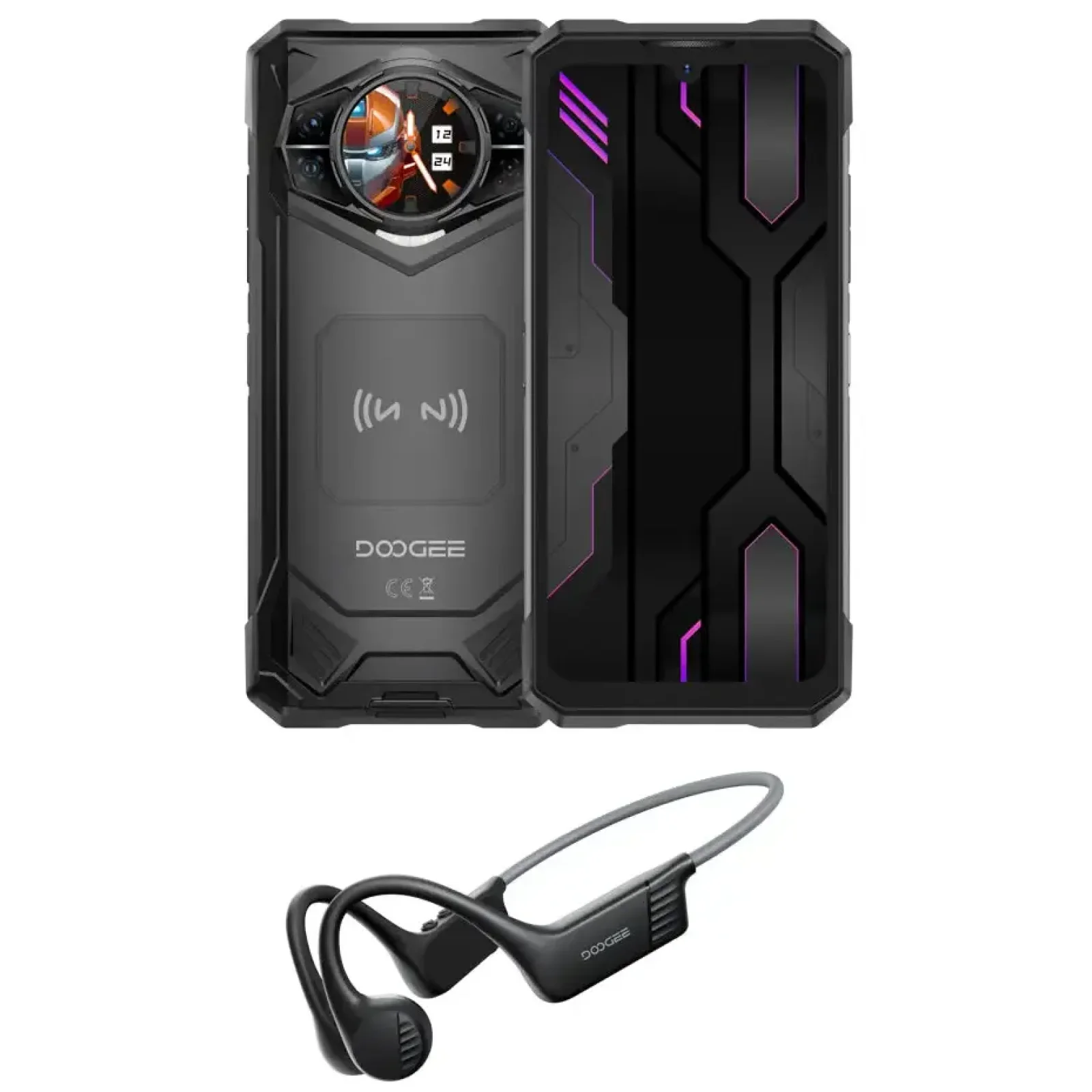 Смартфон Doogee S200X VIP Edition 12/512GB Black EU