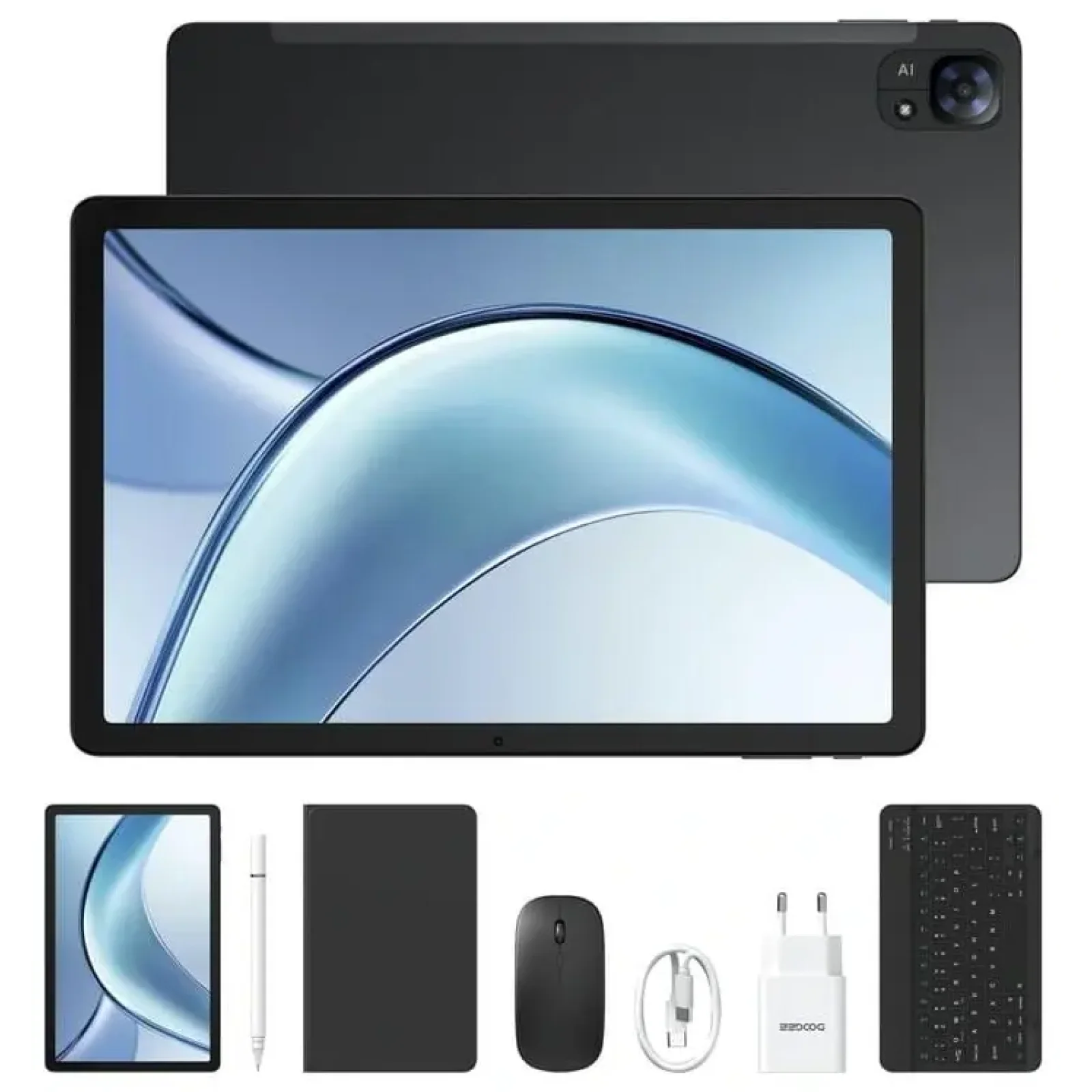 Планшет Doogee Tab E3 Max VIP Edition 8/256GB LTE Black EU