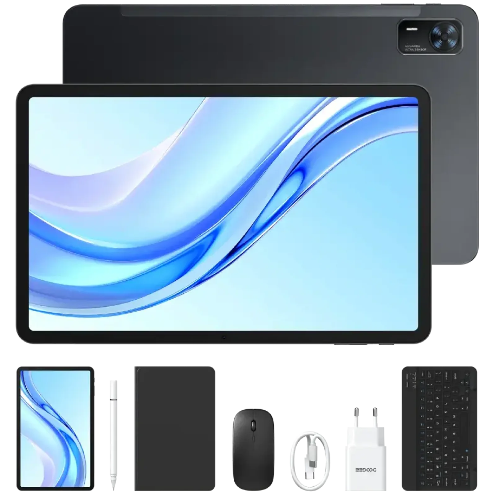 Планшет Doogee Tab E3 Plus VIP Edition 8/256GB LTE Black UA