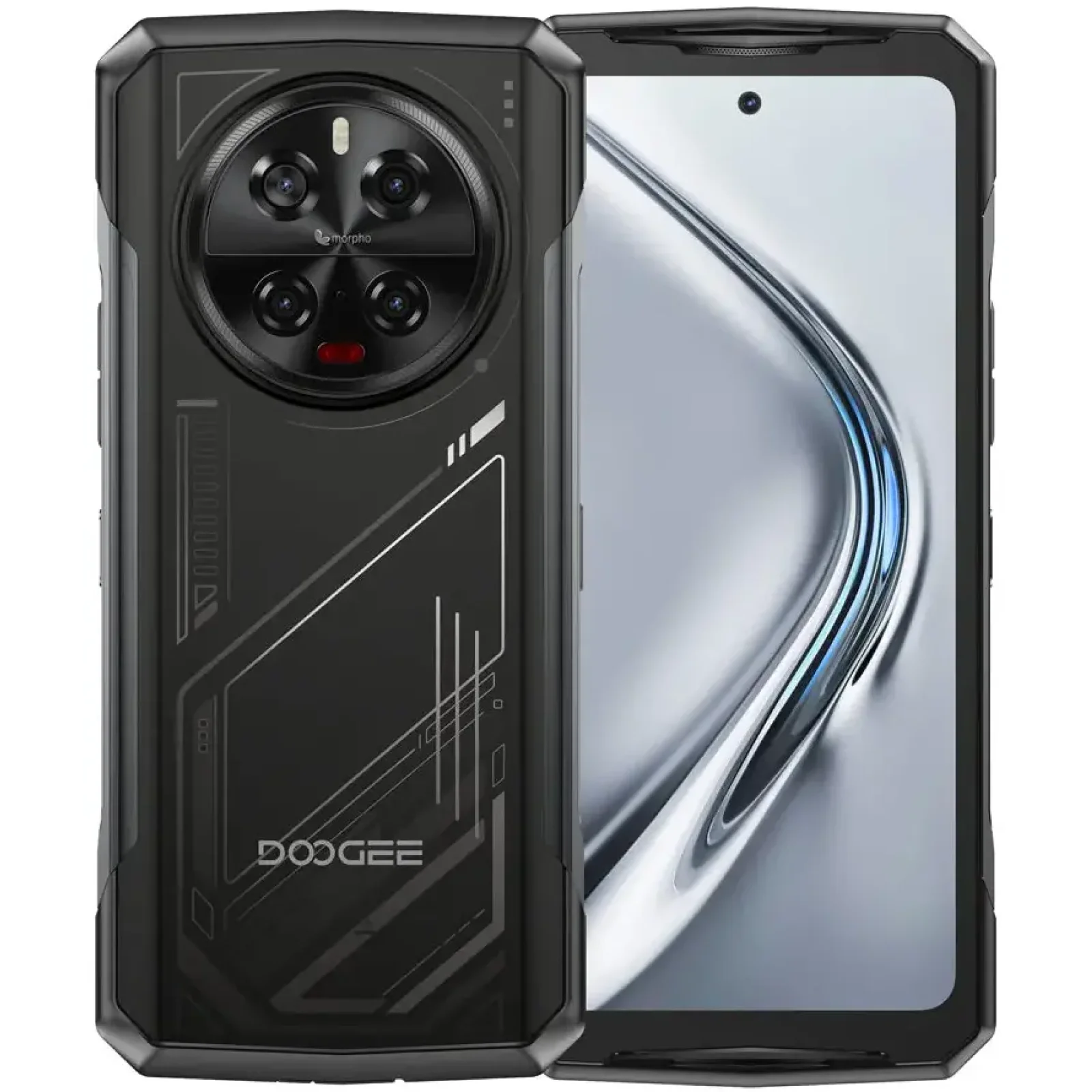 Смартфон Doogee V40 5G 12/512Gb Black/Silver EU