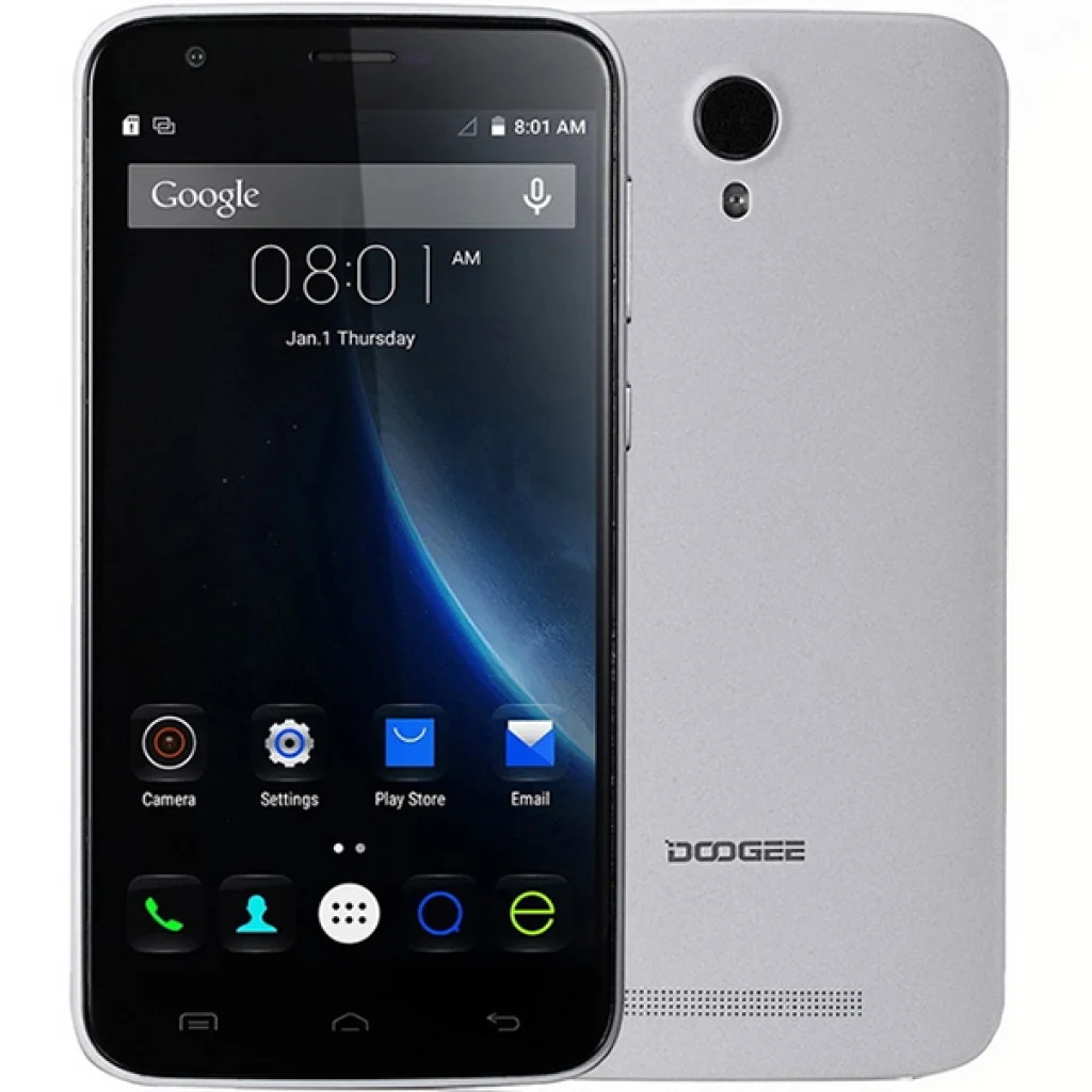 Смартфон Doogee Valencia 2 Y100 Plus Dual Sim White UA