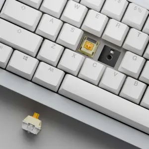 Клавіатура бездротова Ducky One X Mini White (ON2461AST3-DAUSPDOECL2WW1) UA