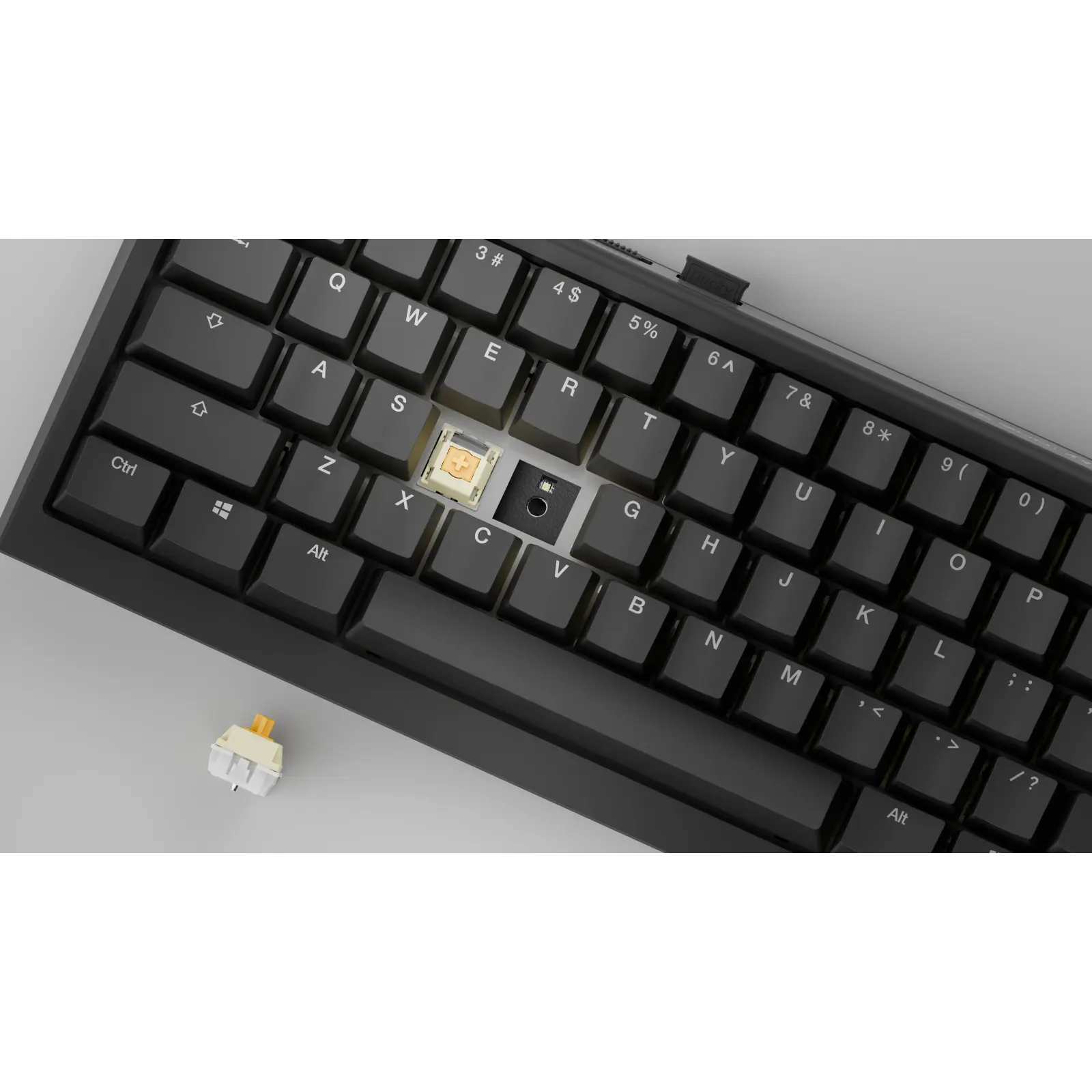 Клавіатура бездротова Ducky One X Mini Black (ON2461AST3-DAUSPDOECL1AS1) UA