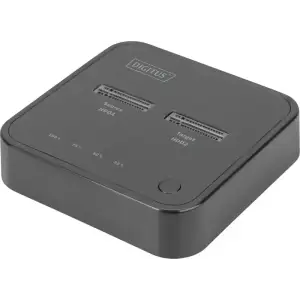 Док-станция Digitus Dual M.2 NVMe SSD USB Type-C 3.2 Black (DA-71545) UA