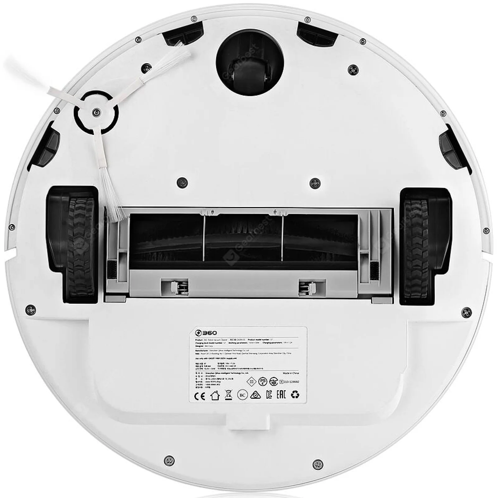 Робот-пылесос 360 S7 Robot Vacuum Cleaner White UA