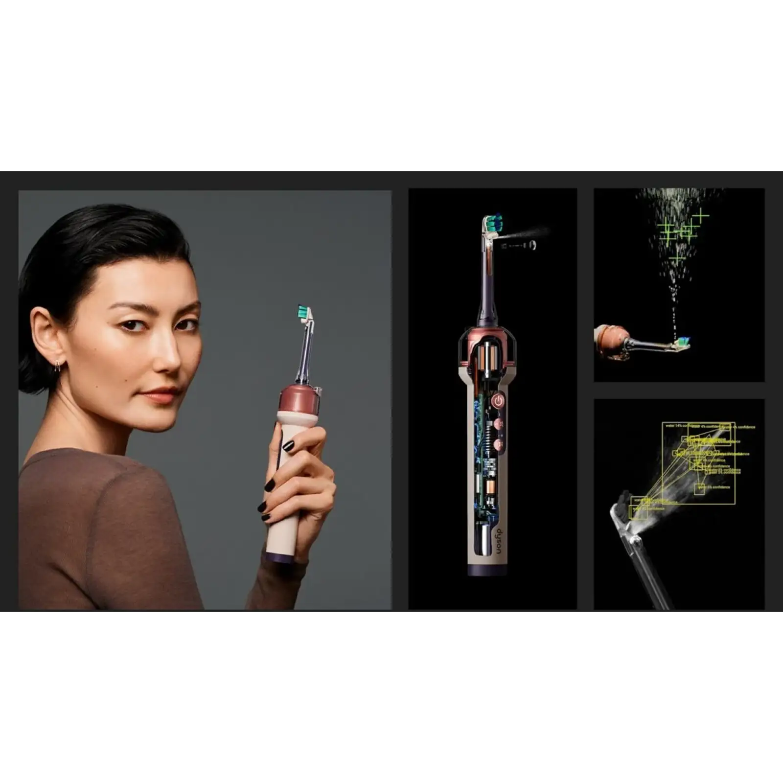 Щетка-ирригатор 2-в-1 Dyson CameraJet Ultra, Pink 638165-91