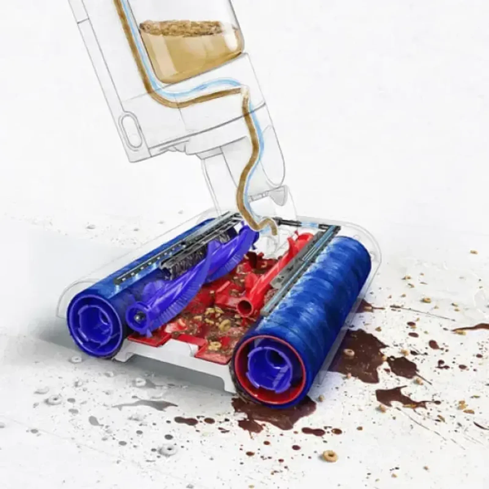 Комплект роликов из микрофибры к пылесосу Dyson WashG1 Dual Wet Rollers (2 шт) Blue (973787-02)