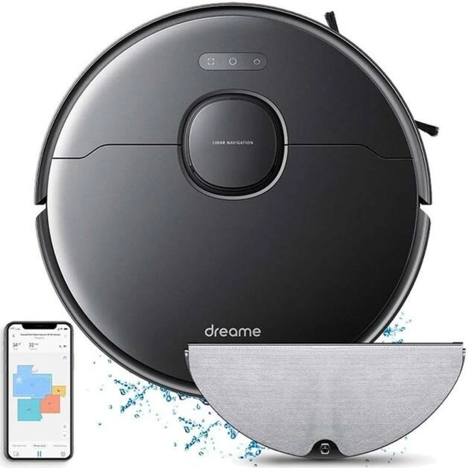 Робот-пылесос Xiaomi Dreame Bot L10 Pro Black