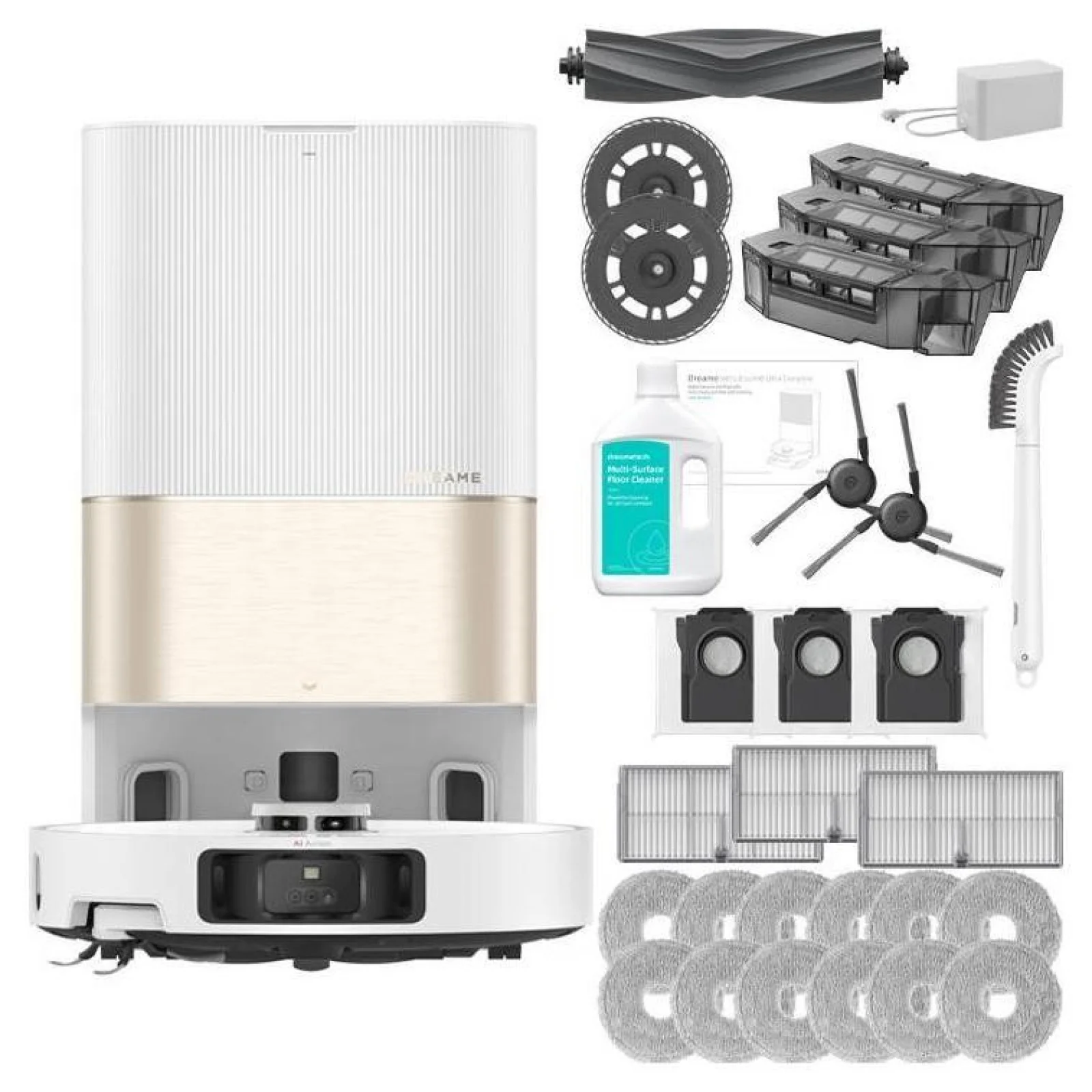 Робот-пилосос Dreame X40 Ultra Complete White