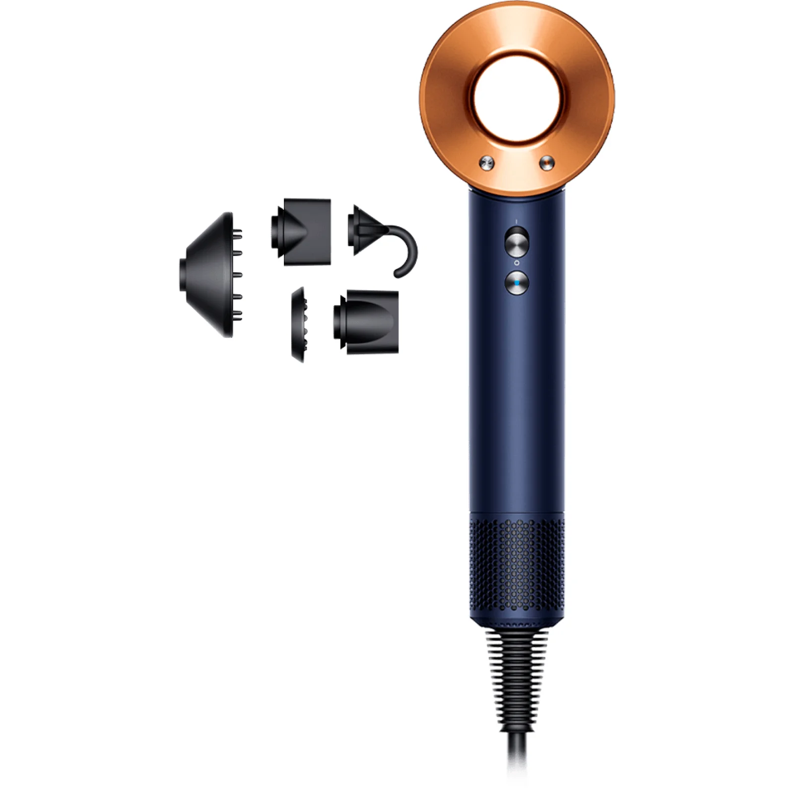 Фен Dyson HD08 Supersonic Prussian Blue/Rich Copper (560711-01)