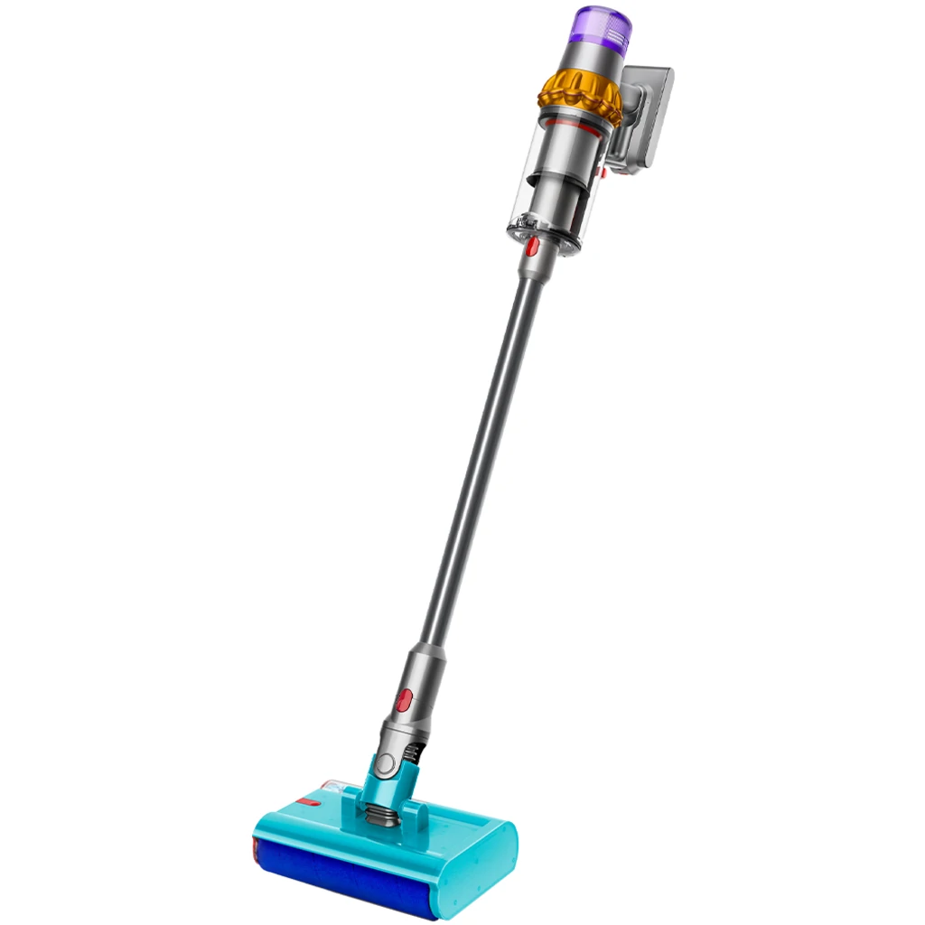 Пылесос 2в1 (вертикальный+ручной) Dyson V15s Detect Submarine Yellow/Nickel (448798-01)