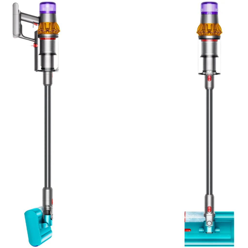Пылесос 2в1 (вертикальный+ручной) Dyson V15s Detect Submarine Yellow/Nickel (448798-01)