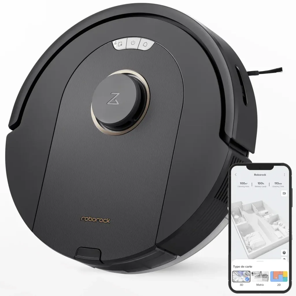Миючий робот-пилосос RoboRock Q5 Pro Black (Q5PR52-00) EU