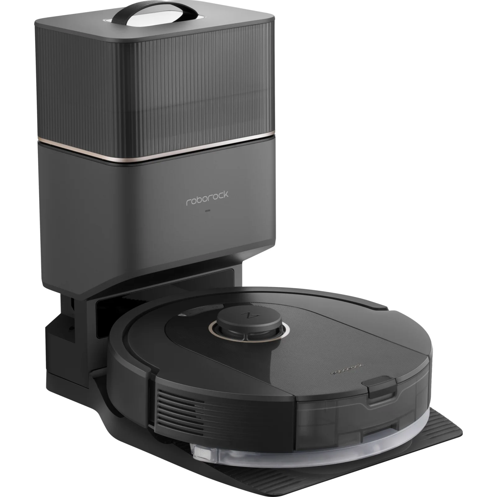 Моющий робот-пылесос RoboRock Q5 Pro Plus Black (Q5PRP52-00)