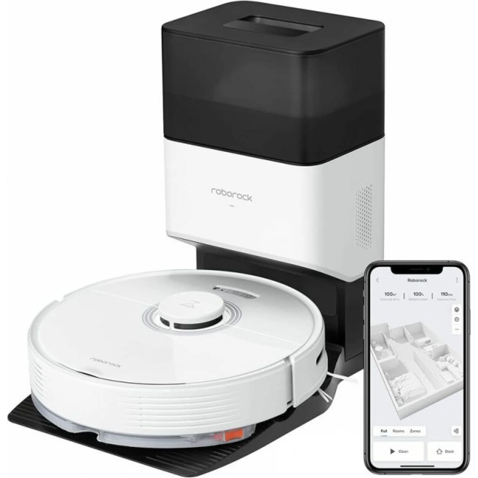 Моющий робот-пылесос RoboRock Q7 Plus White EU