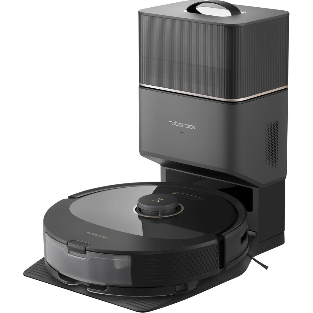 Моющий робот-пылесос RoboRock Q8 Max Plus Black