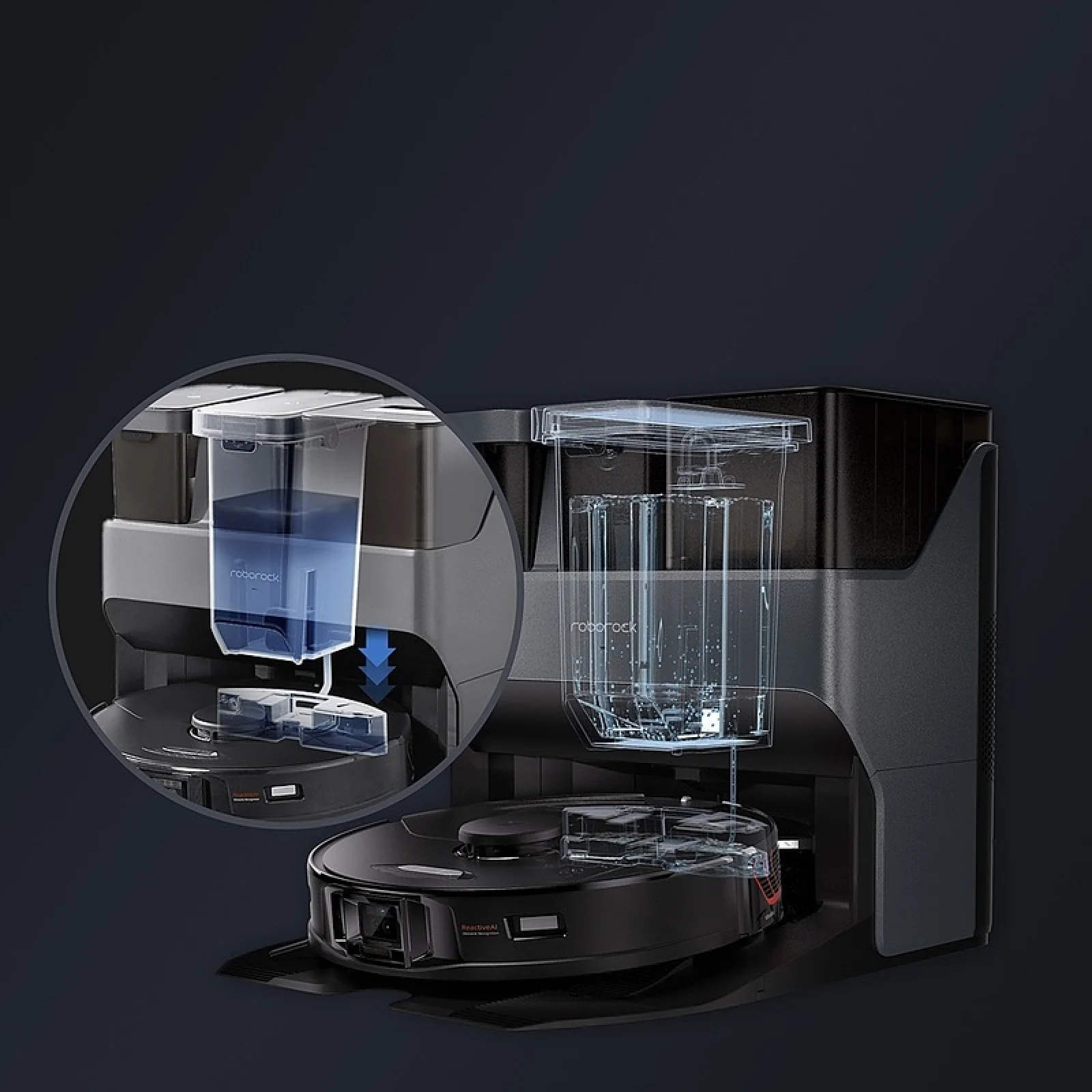 Робот-пылесос RoboRock S7 MAX Ultra Black (Уценка)