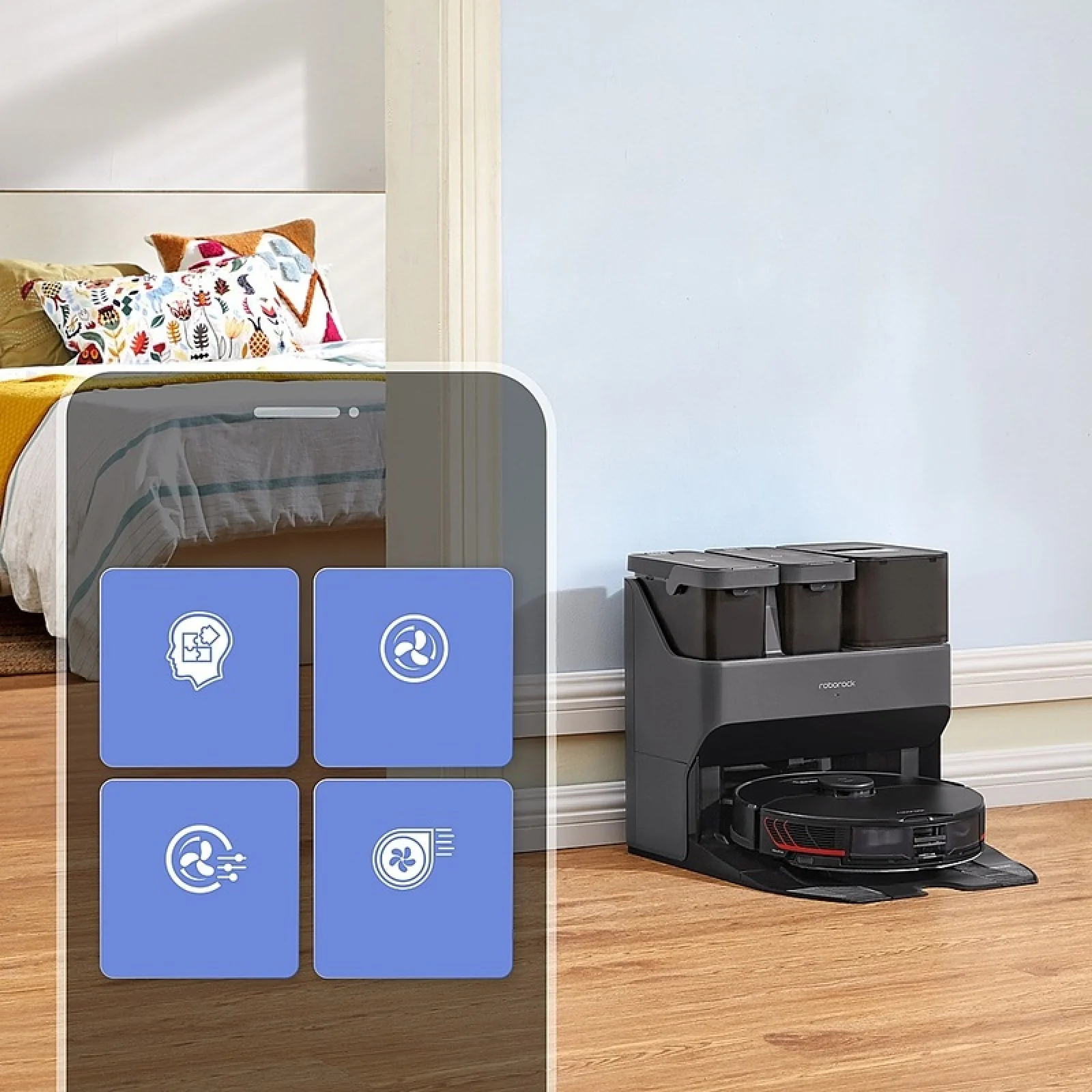 Робот-пылесос RoboRock S7 MAX Ultra Black (Уценка)