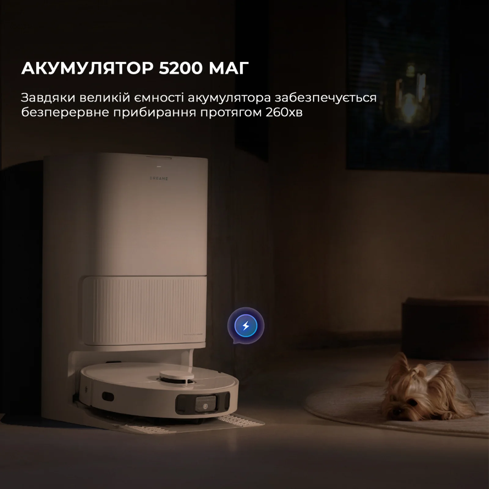 Робот-пилосос Dreame Bot D20 Ultra (RLD31SE)