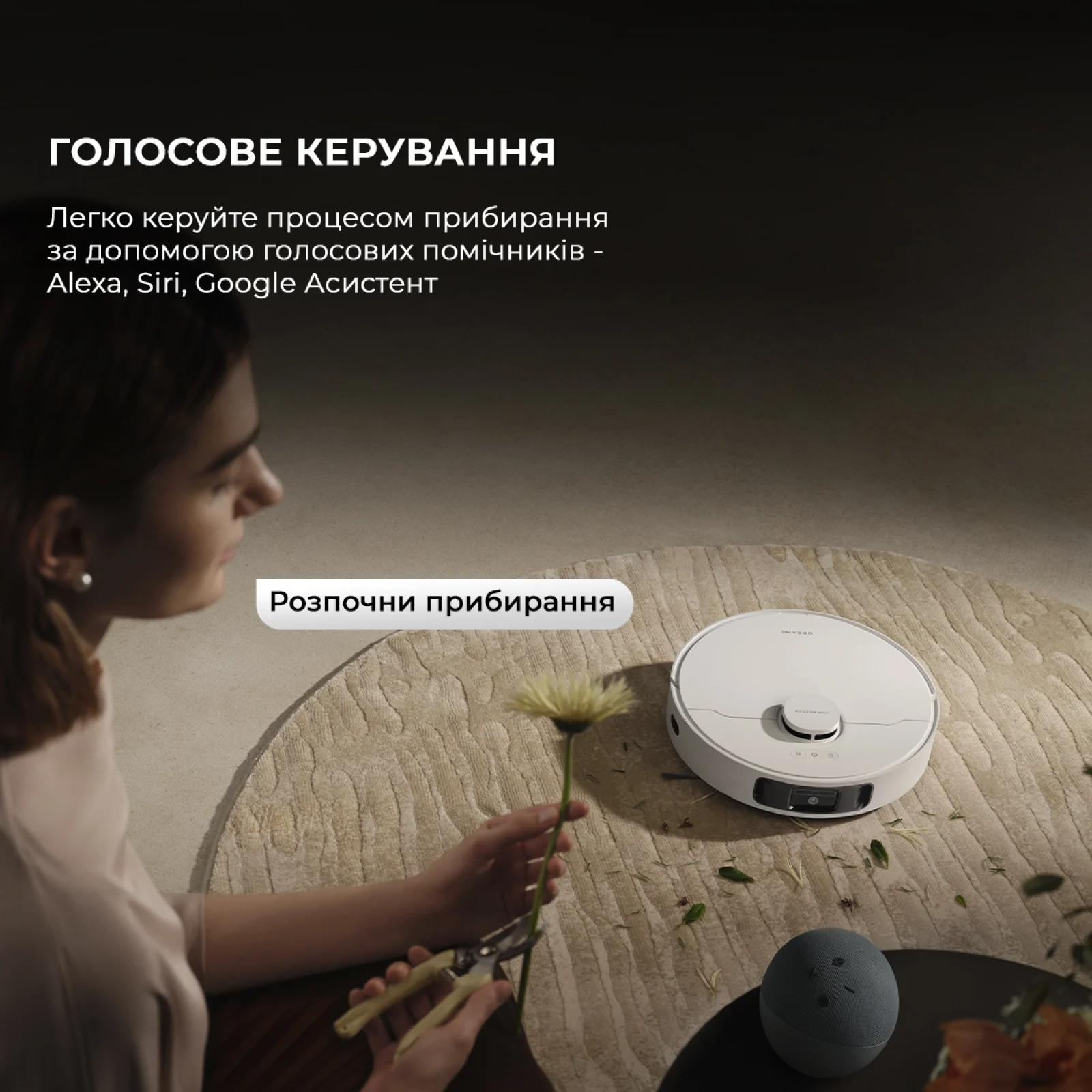 Робот-пилосос Dreame Bot D20 Ultra (RLD31SE)