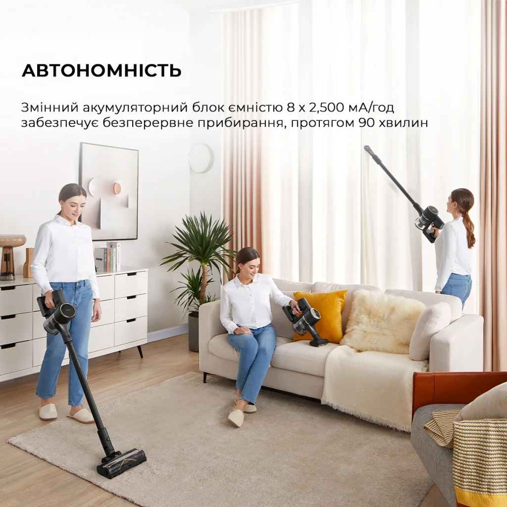 Пылесос 2в1 Dreame Cordless Vacuum Cleaner R10 Pro Aqua (VZV15A) UA
