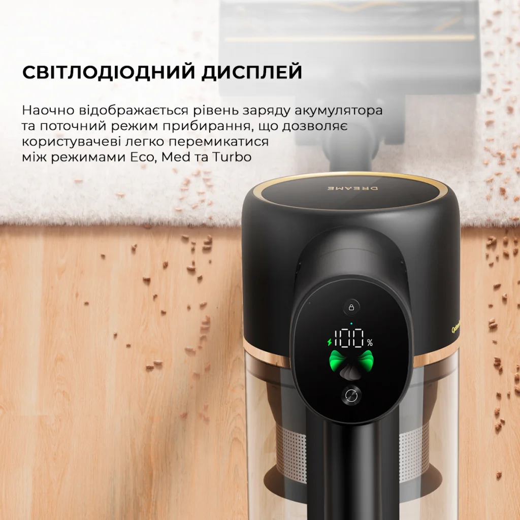 Пылесос 2в1 Dreame Cordless Vacuum Cleaner R10 Pro Aqua (VZV15A) UA