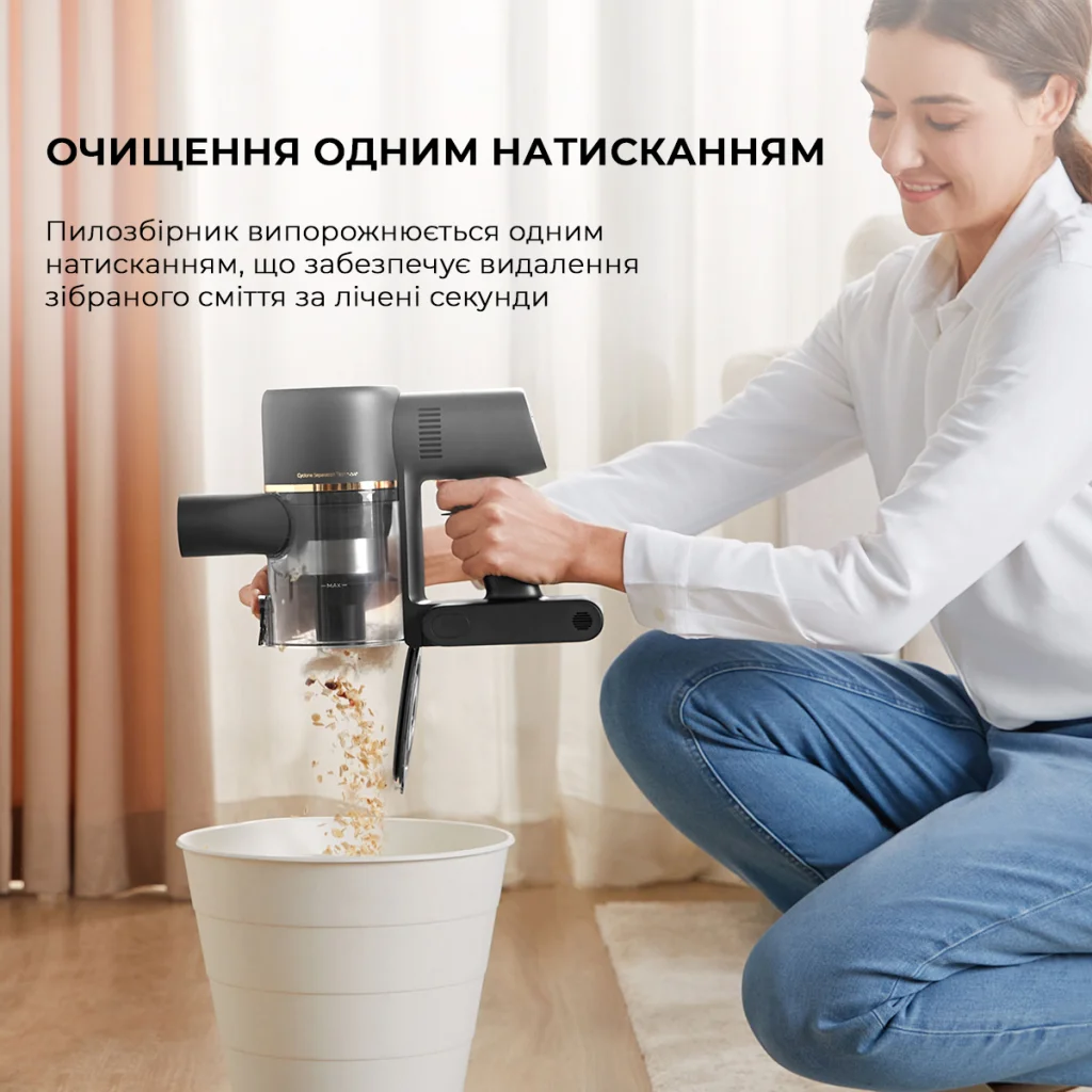 Пылесос 2в1 Dreame Cordless Vacuum Cleaner R10 Pro Aqua (VZV15A) UA