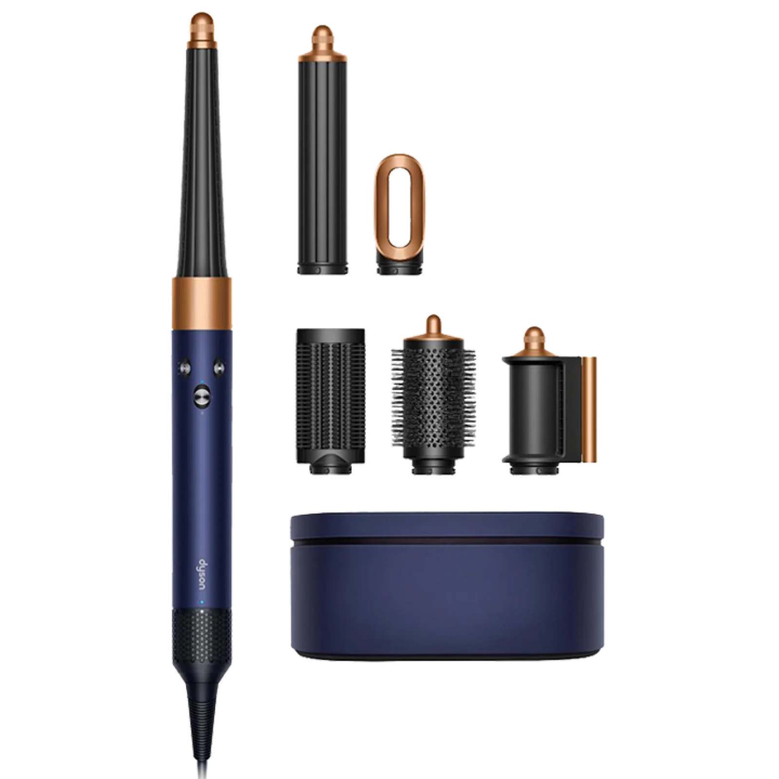 Стайлер Dyson Airwrap i.d. Long HS08 Multi-Styler and Dryer Straight to Wavy Prussian Blue/Rich Copper (161845-01)