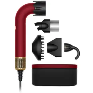 Фен Dyson HD17 Supersonic R Curly + Coily Red Velvet/Gold Limited Edition (176922-01)