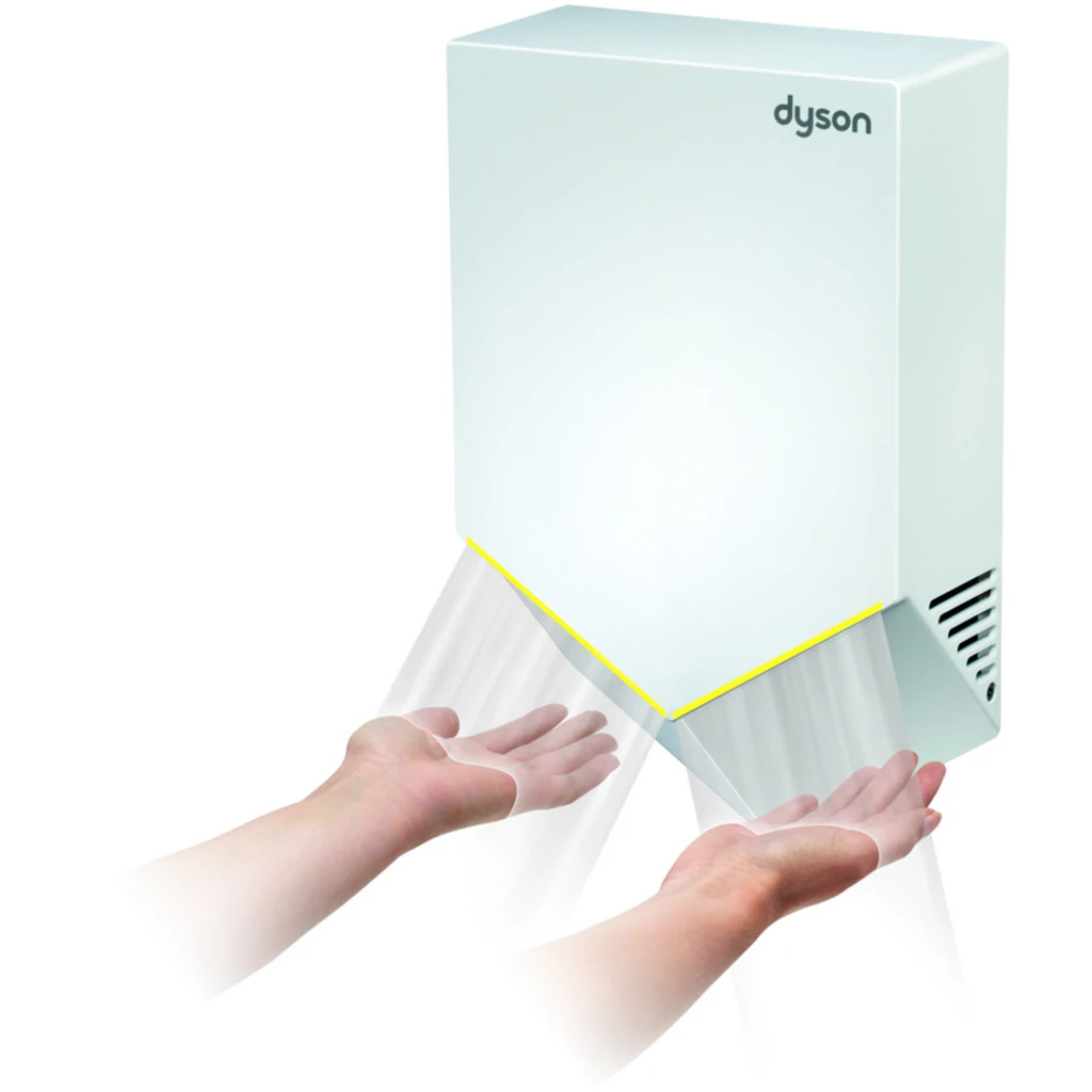 Сушка для рук Dyson Airblade V HU02 White (307169-01)