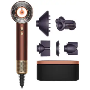 Фен Dyson Supersonic HD16 Nural Hair Dryer Straight+Wavy Plum/Copper (318135-01)
