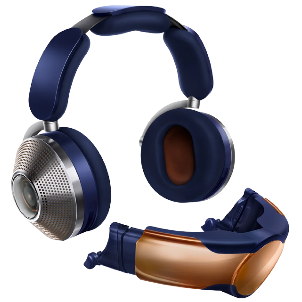 Навушники Dyson Zone Absolute with Air Purification Prussian Blue/Bright Copper (376067-01)