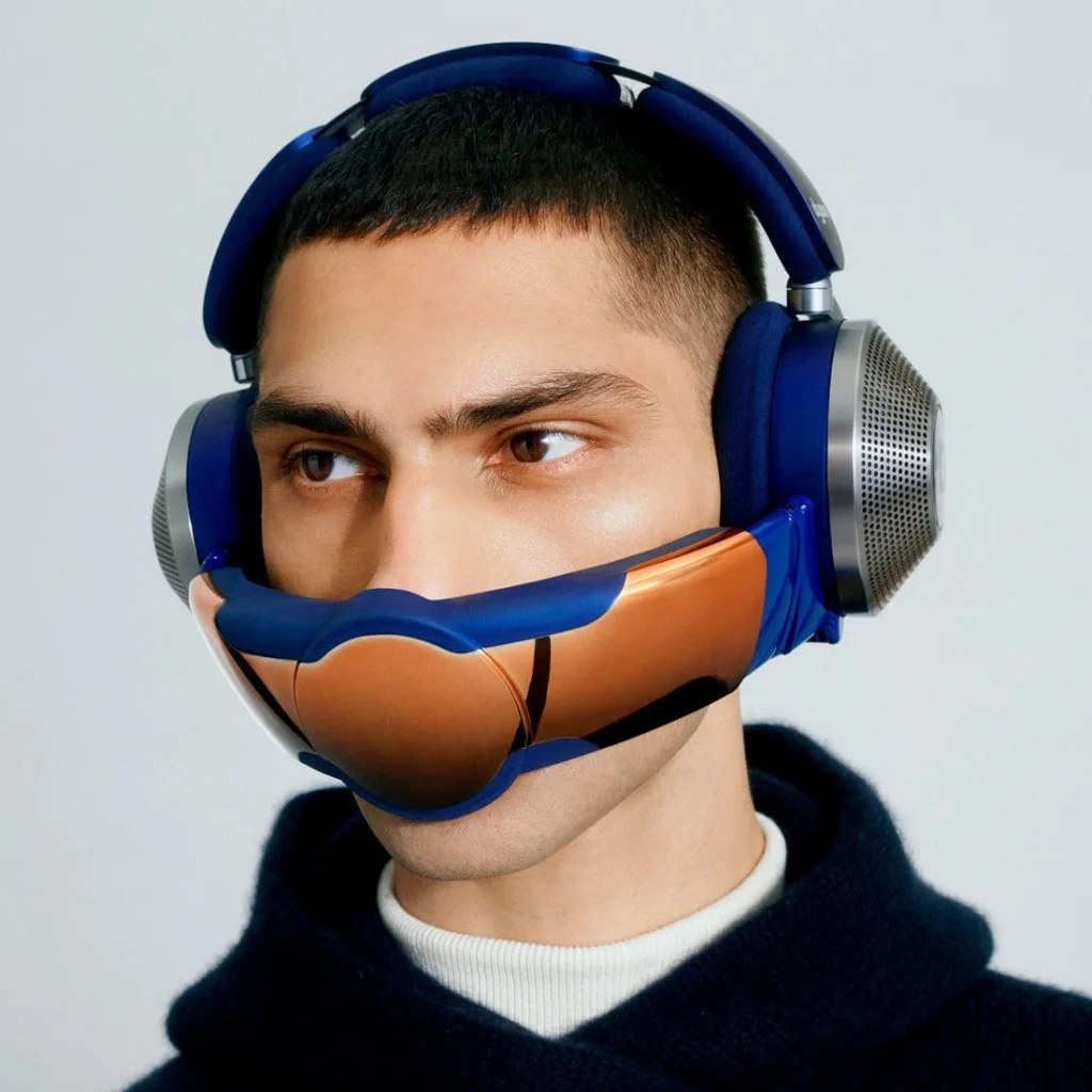 Навушники Dyson Zone Absolute with Air Purification Prussian Blue/Bright Copper (376067-01)