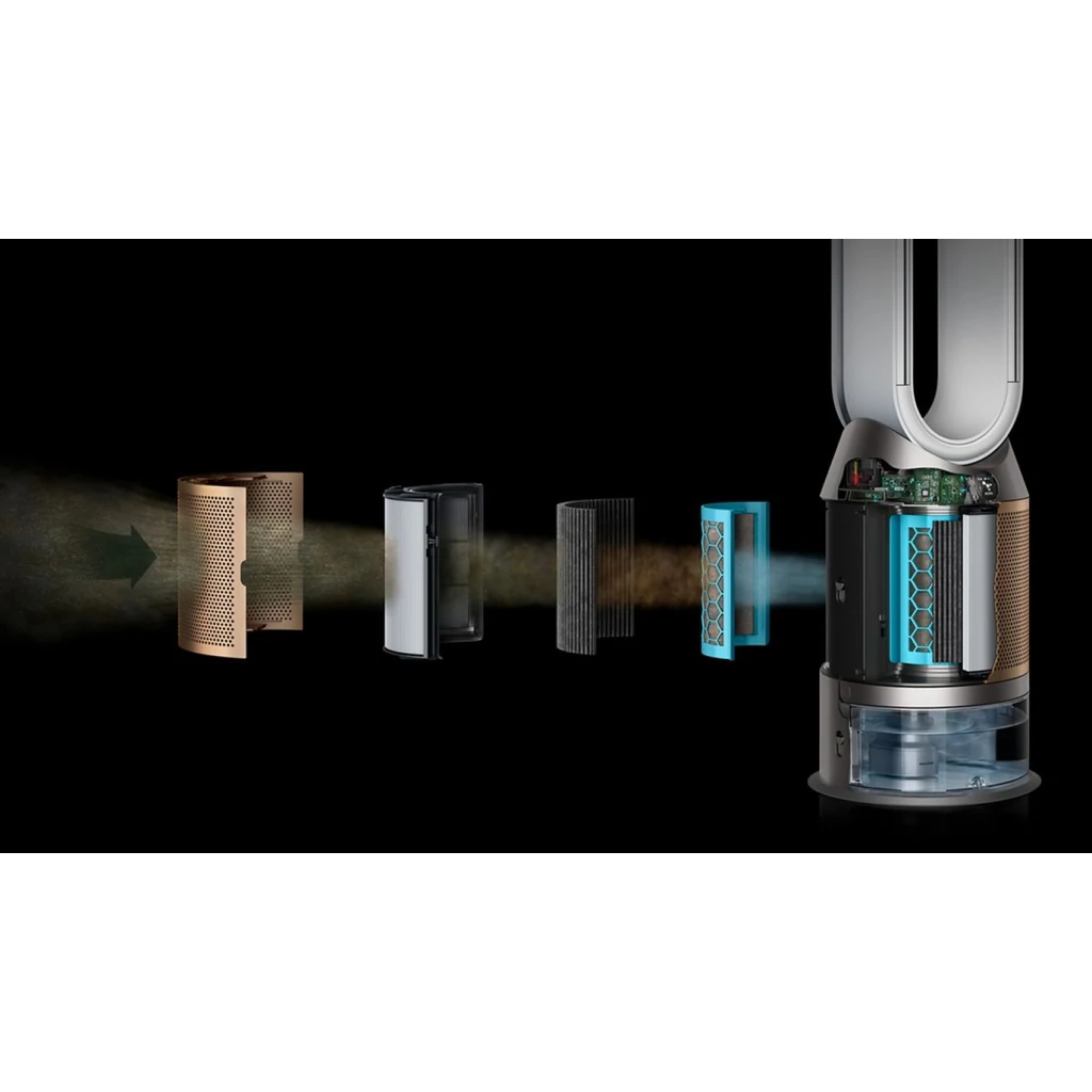 Очищувач повітря Dyson Purifier Humidify + Cool Formaldehyde PH04 White/Gold (379491-01)