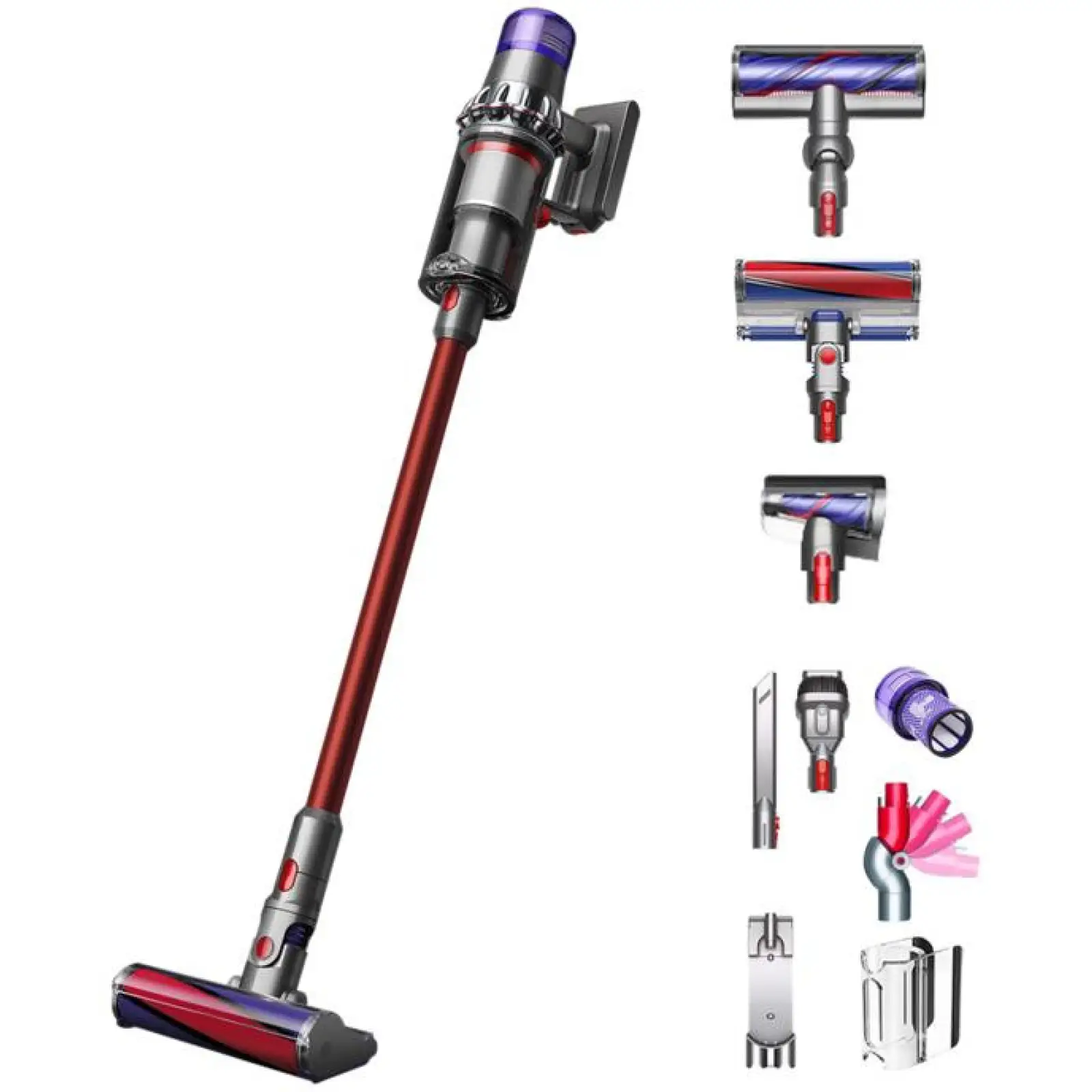 Пилосос 2в1 (вертикальний + ручний) Dyson Cyclone V11 Absolute Extra Red (419651-01)