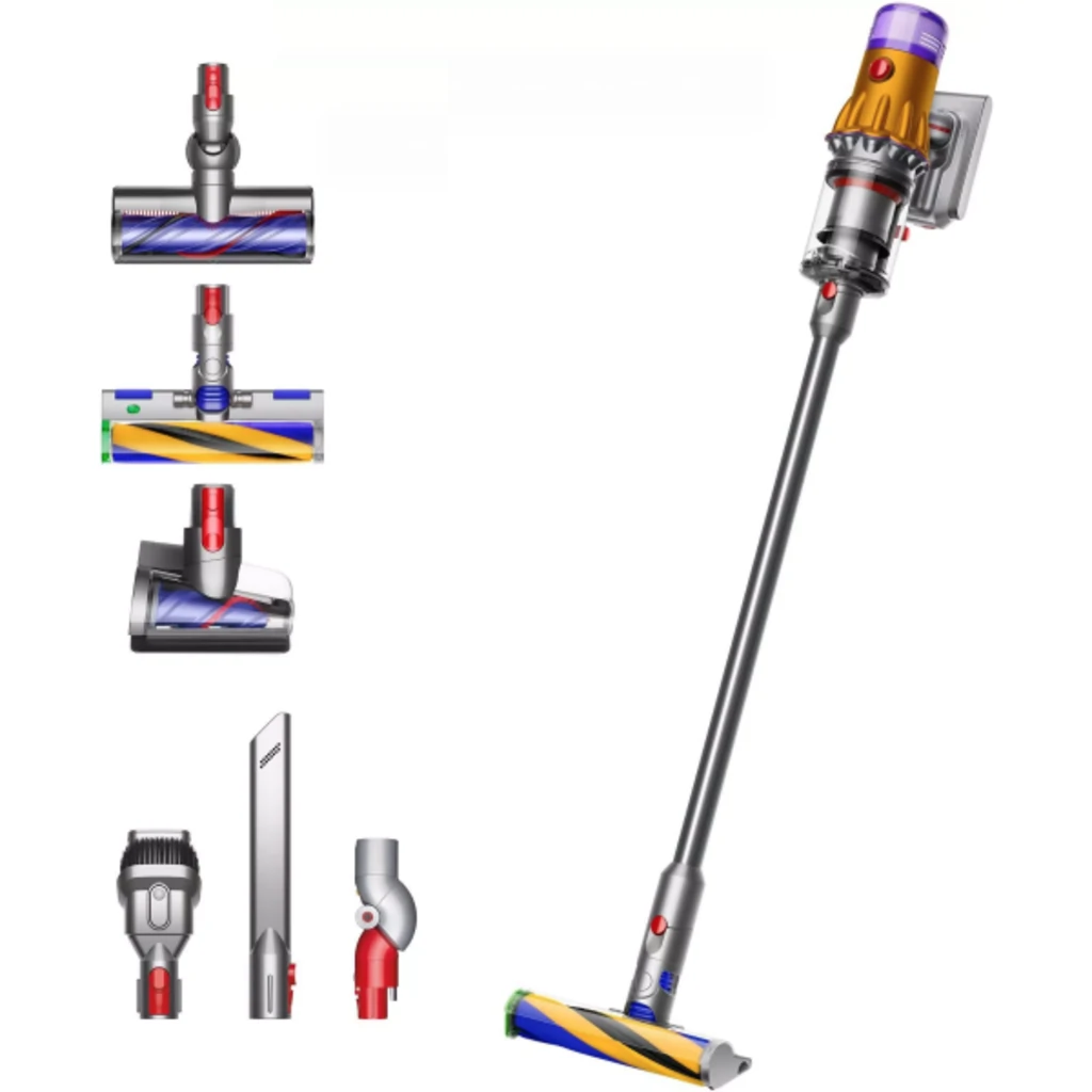 Пилосос 2в1 (вертикальний+ручний) Dyson V12 Detect Slim Absolute 2023 (448884-01)