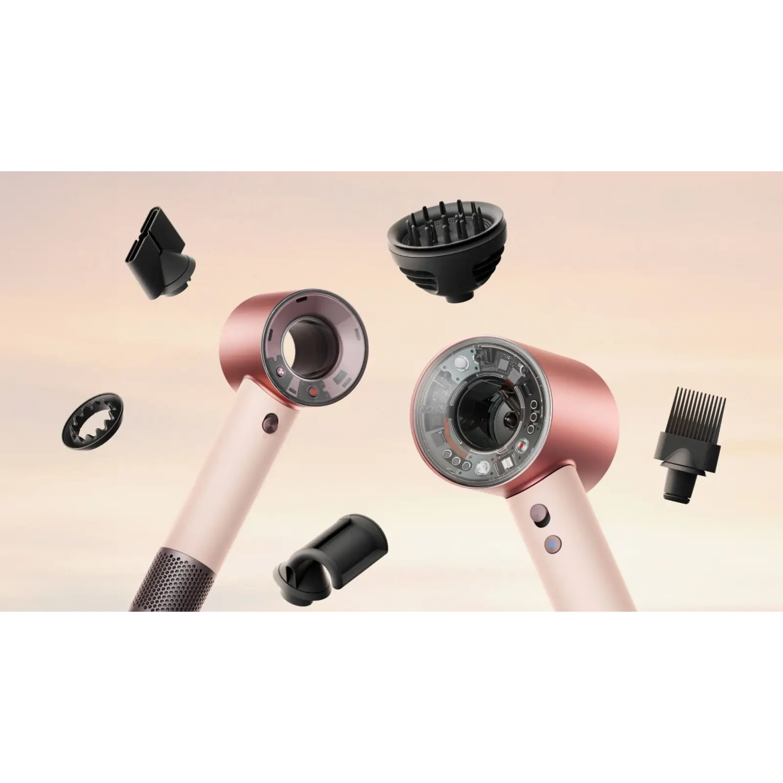 Фен Dyson Supersonic Travel Ceramic pink/Rose gold (492457-01)