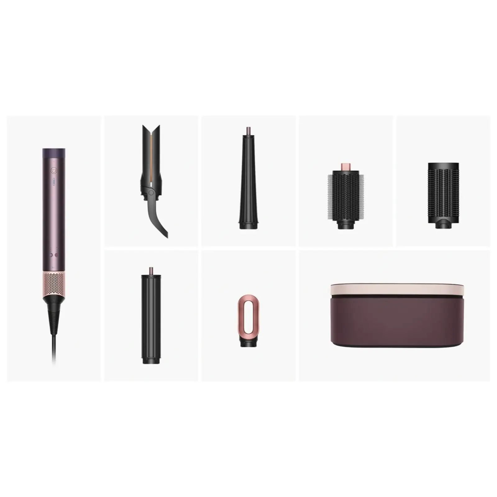 Стайлер Dyson Airwrap HS09 Co-anda2x Multi Hair Styler Straight+Wavy Jasper Plum (492488-01)