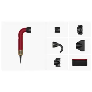 Фен Dyson HD17 Supersonic R Pro Red Velvet/Gold (493118-01)